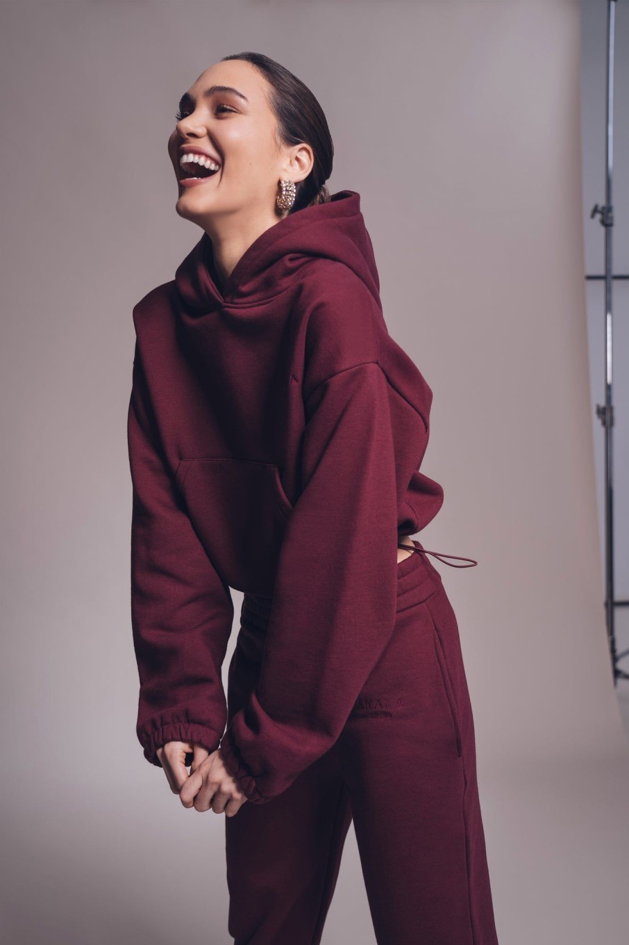 Akala Studio Red Wine Sweater | Sweats