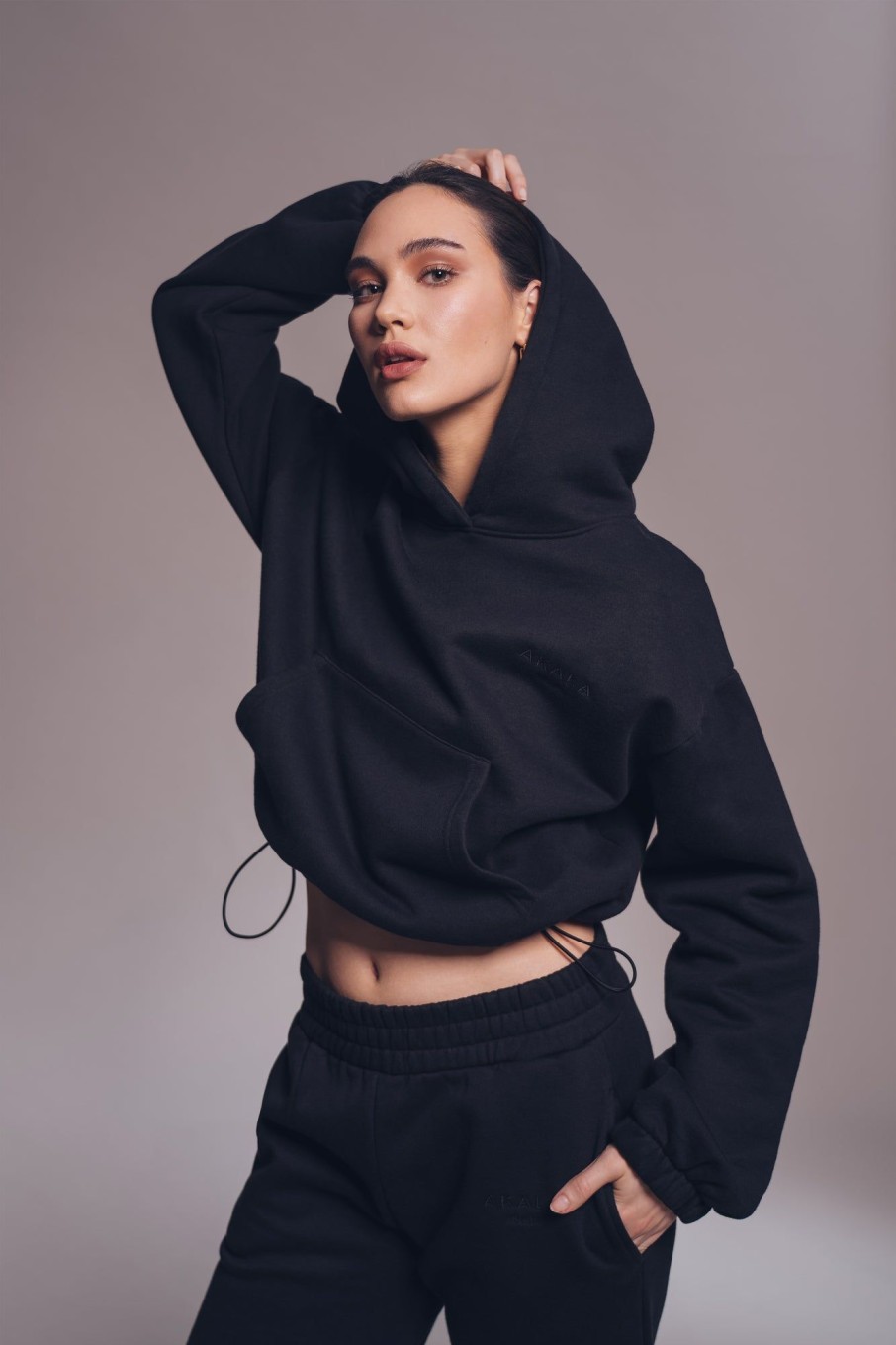 Akala Studio Forever Black Hoodie | Sweats