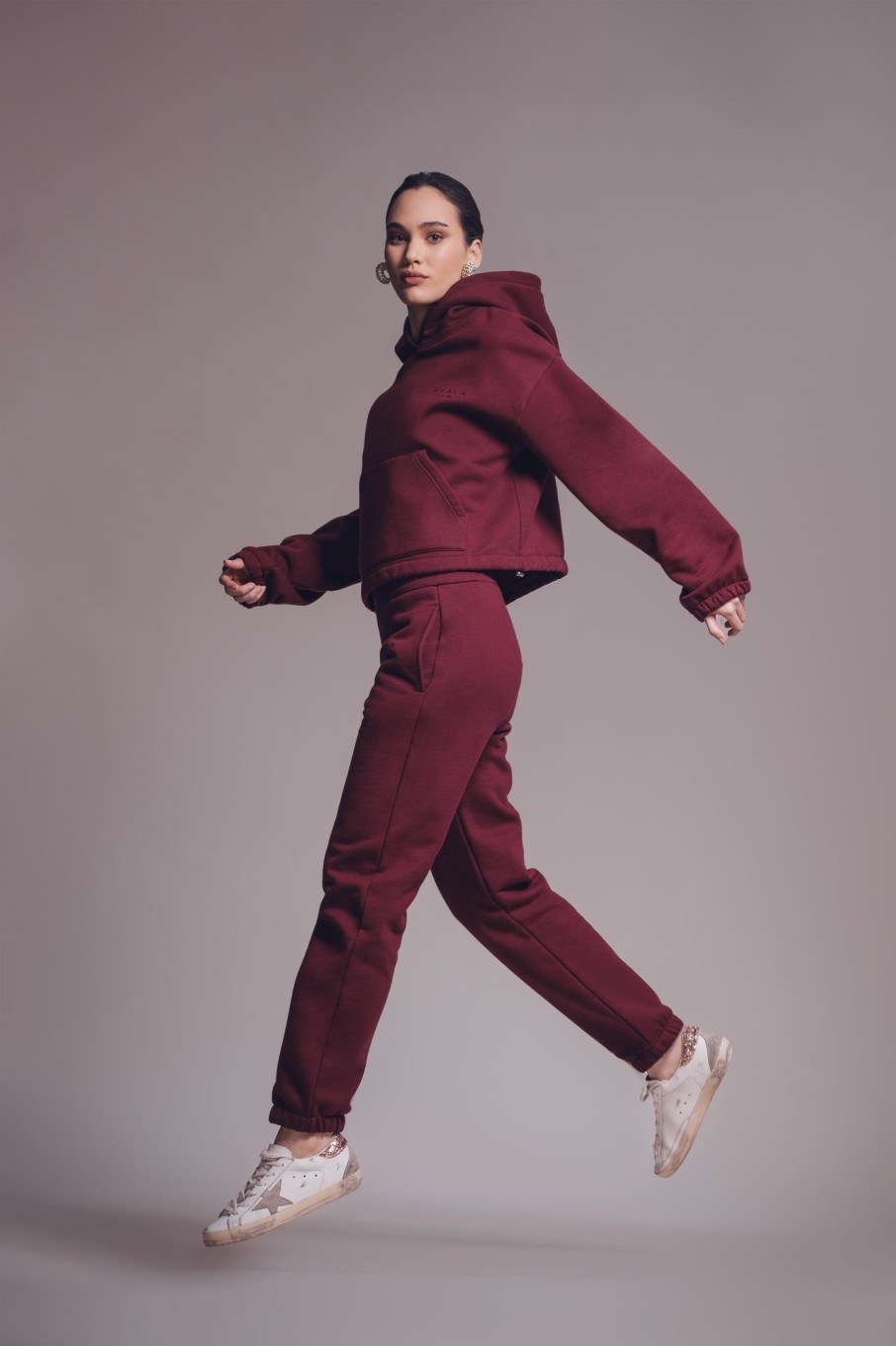 Akala Studio Red Wine Pants | Pantalones